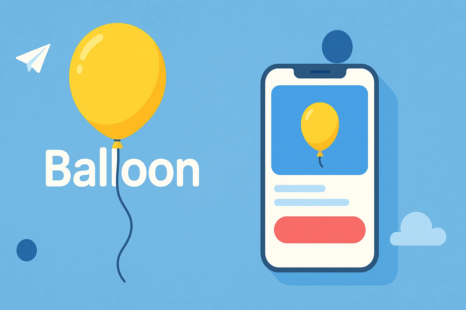 Balloon en app móvil